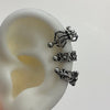 Ear cuff piercings