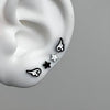 Dark star wing piercing set