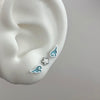 Pastel star wing piercing set