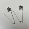 Star safety pin