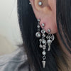 Ribbon ax piercing