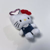 Kitty plushie keychain