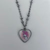 Heart chain necklace