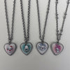 Heart chain necklace