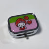 Strawberry head kitty mirror mini case