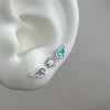 Pastel star wing piercing set