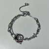 Red moon star bracelet