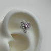 Ribbon melt star drop piercing