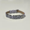 DIY Custom 8mm Purple Leather Bracelet