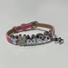 DIY Custom 6mm Pink Leather Bracelet