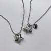 Custom engrave star heart necklace