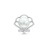 Clamshell pearl piercing