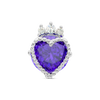 Purple ice princess piercing