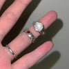 Moonstone melting ring (pre-order only)