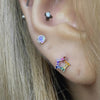 Rainbow star piercing