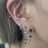 Bling star piercing