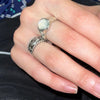 Moonstone melting ring (pre-order only)