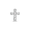 Bling cross piercing