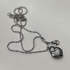 Aurora heart lock basic chain necklace